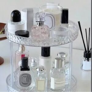 Two-Tier Clear Acrylic Organizer